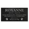 Personalized Cat or Dog Memorial - Granite Stone Pet Grave Marker - 6x12 - Roxanne product 2